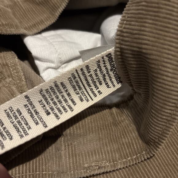 Vintage Patagonia Mens 36x32 Faded Straight Leg Corduroy Chino Pants BrownCotton - Picture 7 of 13